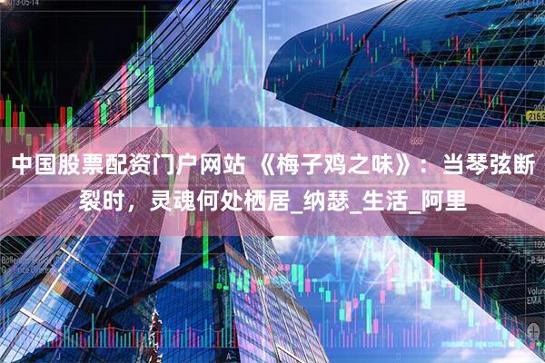 中国股票配资门户网站 《梅子鸡之味》：当琴弦断裂时，灵魂何处栖居_纳瑟_生活_阿里